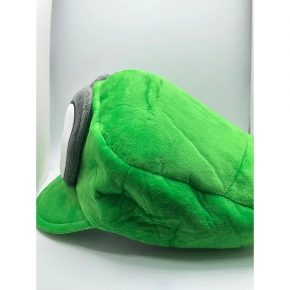 Super Mario Odyssey Cappy Plush Hat Green Cosplay Costume Accessory - Picture 3 of 6